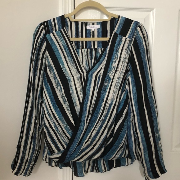 Parker Tops - Parker New York silk shirt